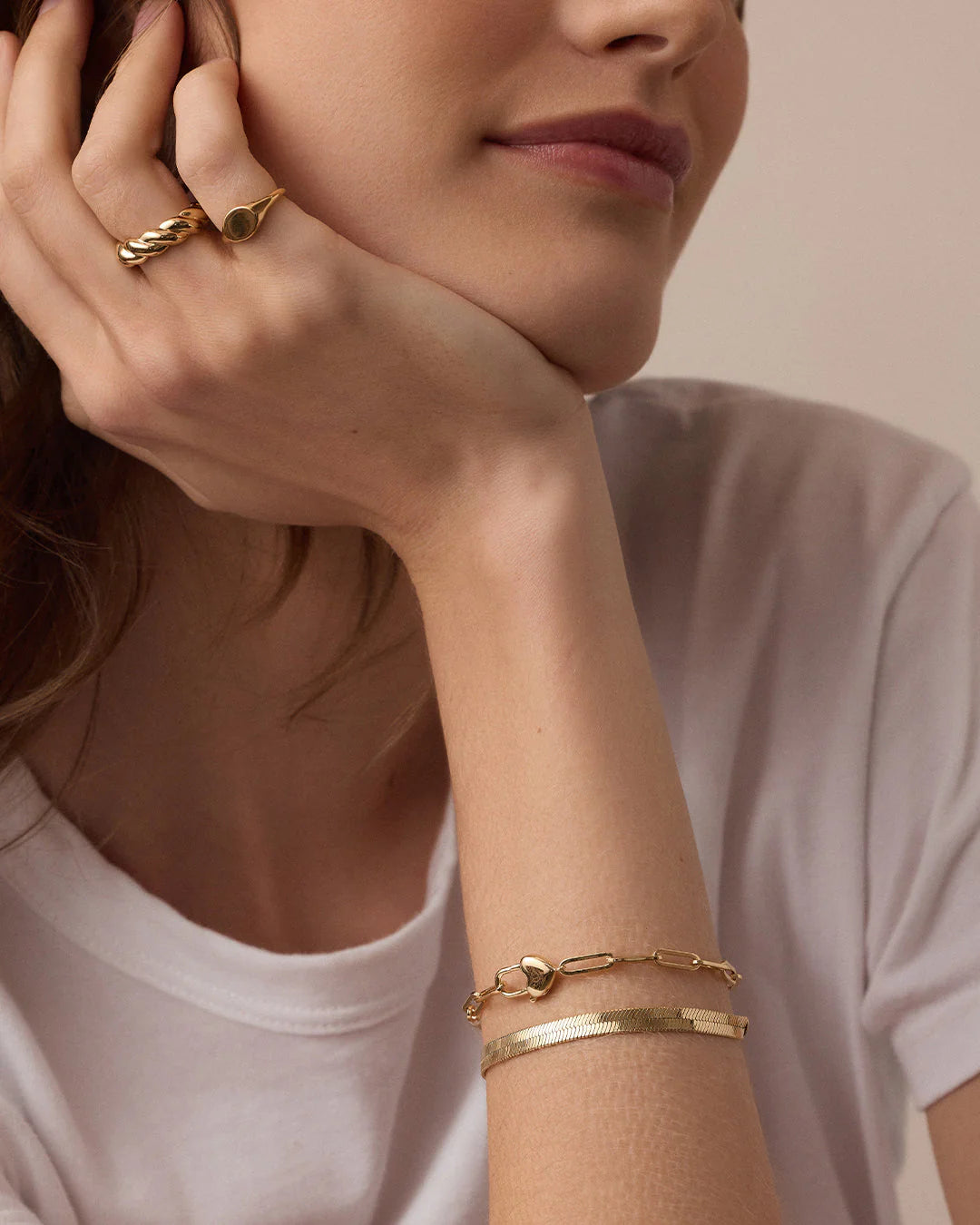 Gorjana Heart Padlock