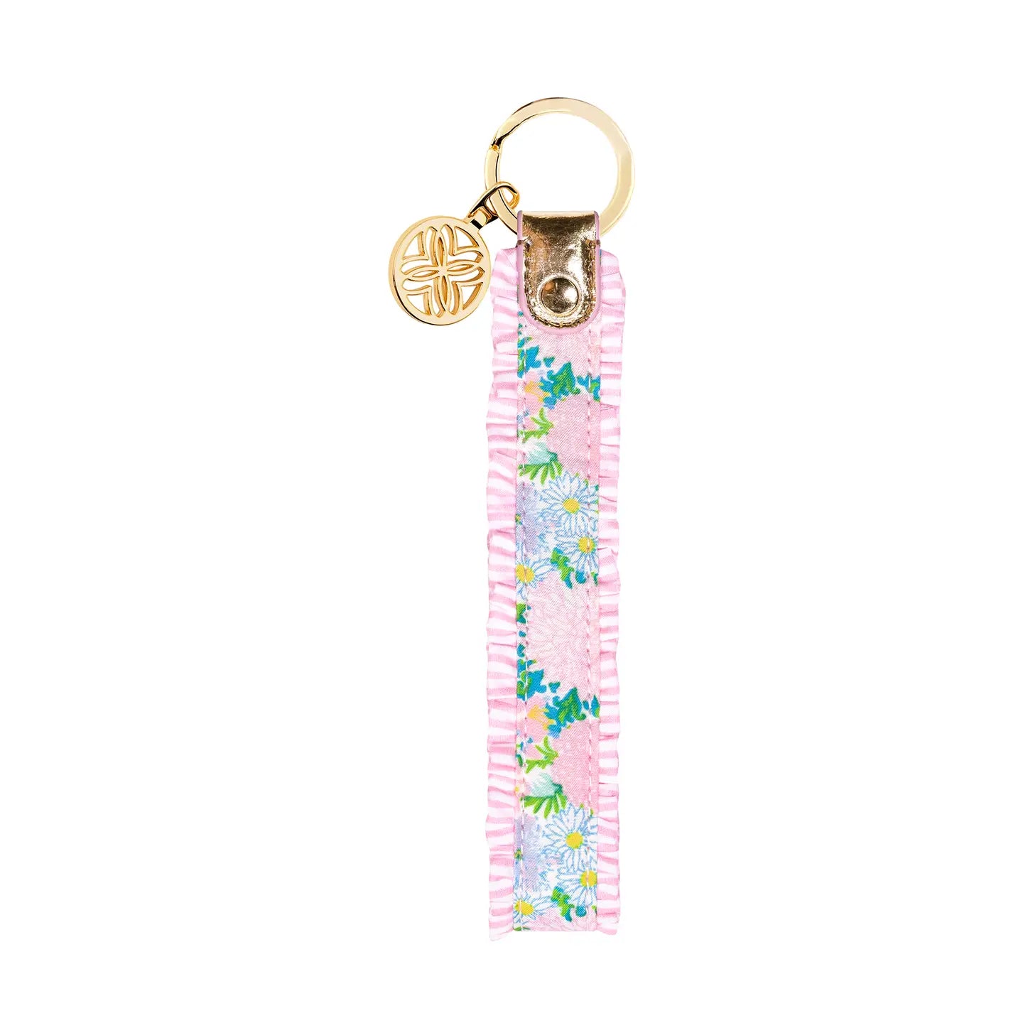 Ruffle Strap Keychain | Lilly Garden Home