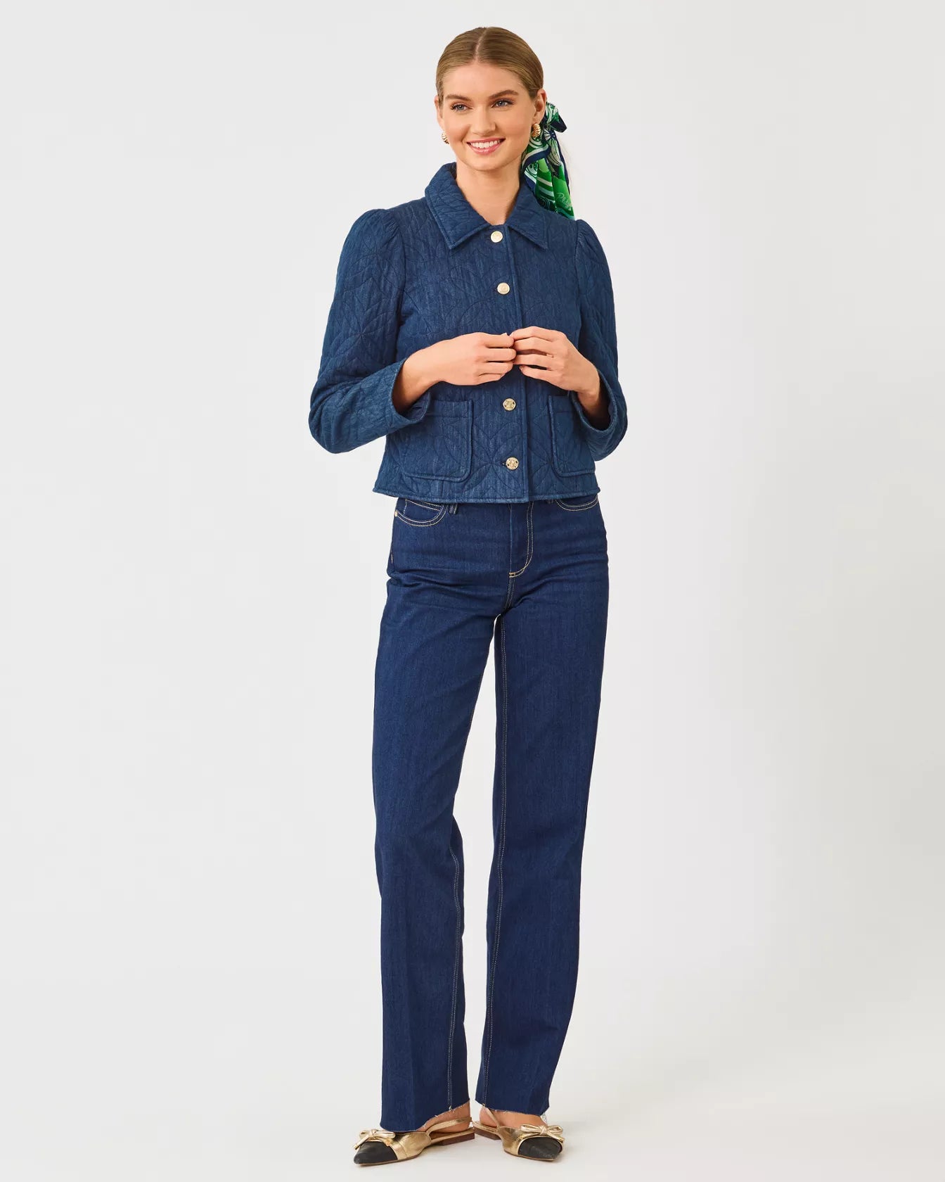 Peyser Quilted Denim Jacket