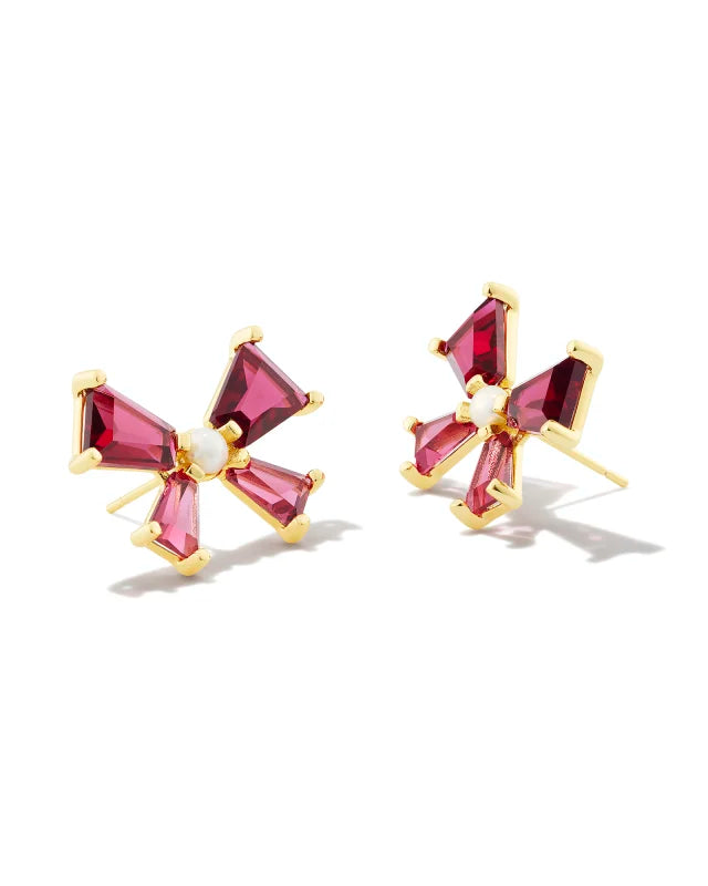 Red kendra 2025 scott earrings
