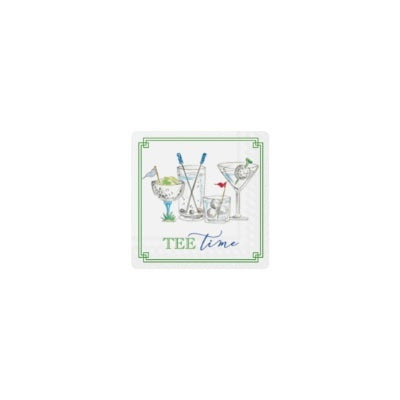 Paper Cocktail Napkin 20 Ct Golf Drinks Rosanne Beck