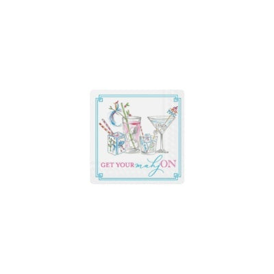Paper Cocktail Napkin 20 Ct Mahjong Drinks Rosanne Beck
