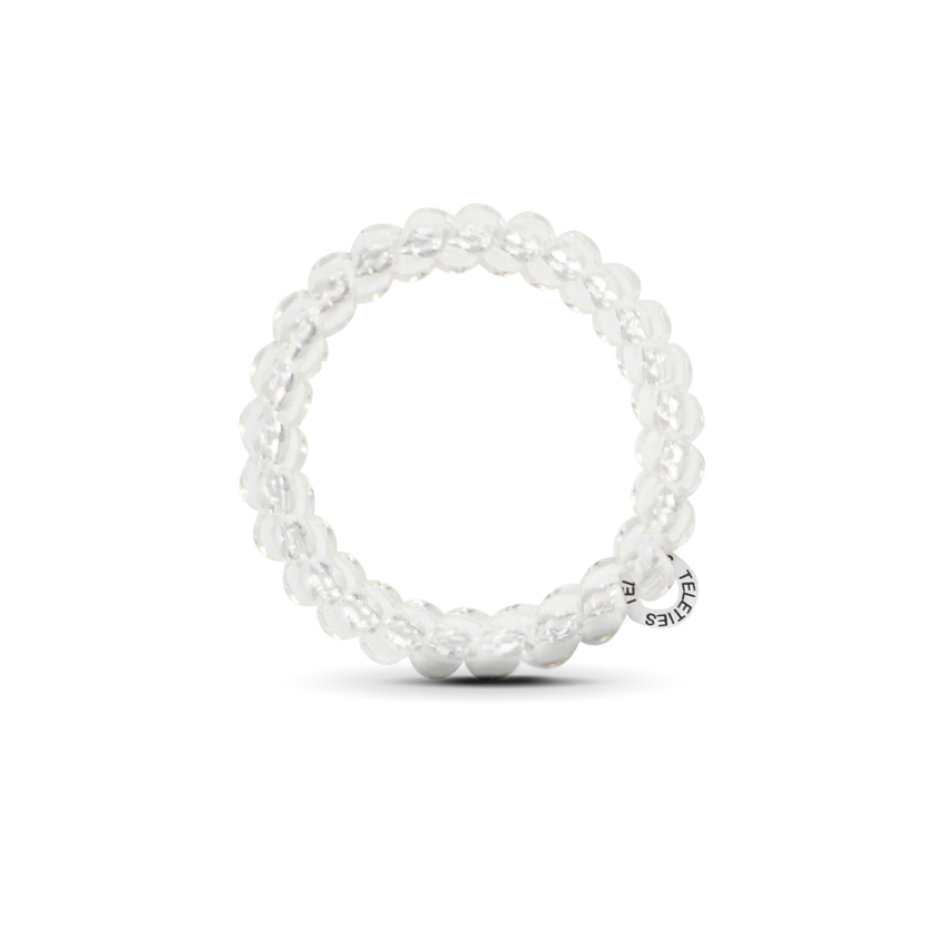 Spiral Hair Coils - Large - Crystal Clear Hair Ties
