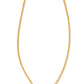 Kendra Scott Grayson Short Pendant Necklace /  Gold Emerald Illusion