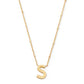 Kendra Scott Letter S Pendant Necklace / Gold