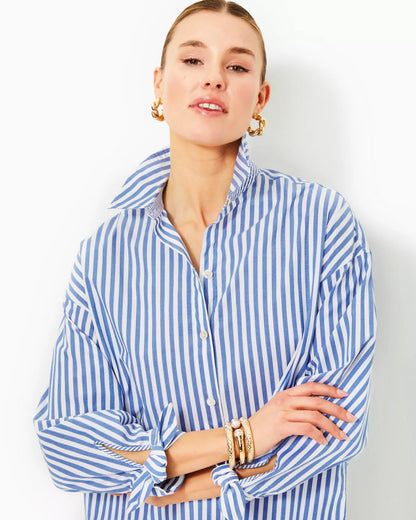 Lesia Relaxed Button Down