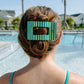 Cabana Cutie - Large - Flat Rectangle Hair Clip
