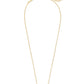 Kendra Scott Elisa Short Pendant Necklace / Gold Azalea Illusion