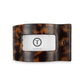 Flat Rectangle Hair Clip - Medium - Tortoise
