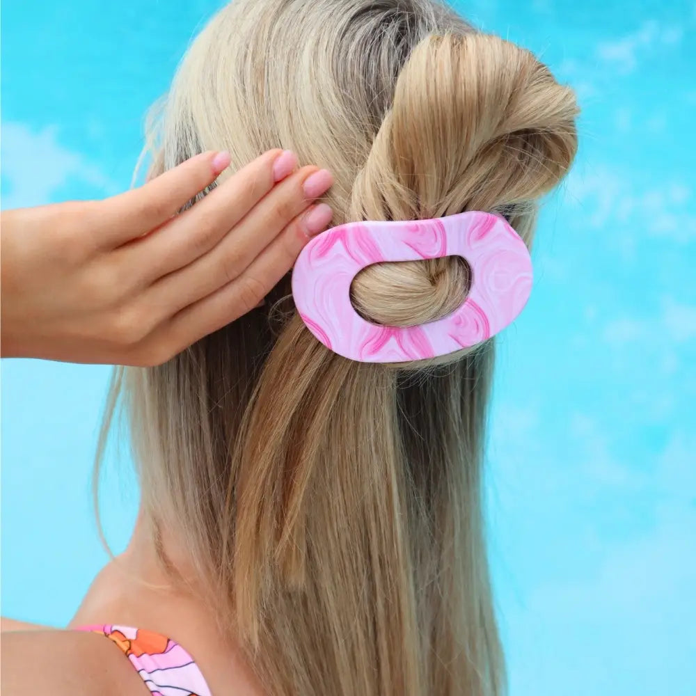 Pinch Me! - Medium - Flat Round Hair Clip