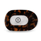 Round Flat Hair Clip - Large - Tortoise
