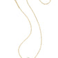 Kendra Scott Cross Wreath Short Pendant Necklace / Gold Multi