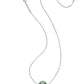 Kendra Scott Cross Wreath Short Pendant Necklace / Silver Multi