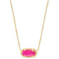 Kendra Scott Elisa Short Pendant Necklace / Gold Azalea Illusion