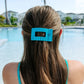 Splash Zone - Medium - Flat Rectangle Hair Clip