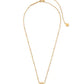 Kendra Scott Letter O Pendant Necklace / Gold Metal