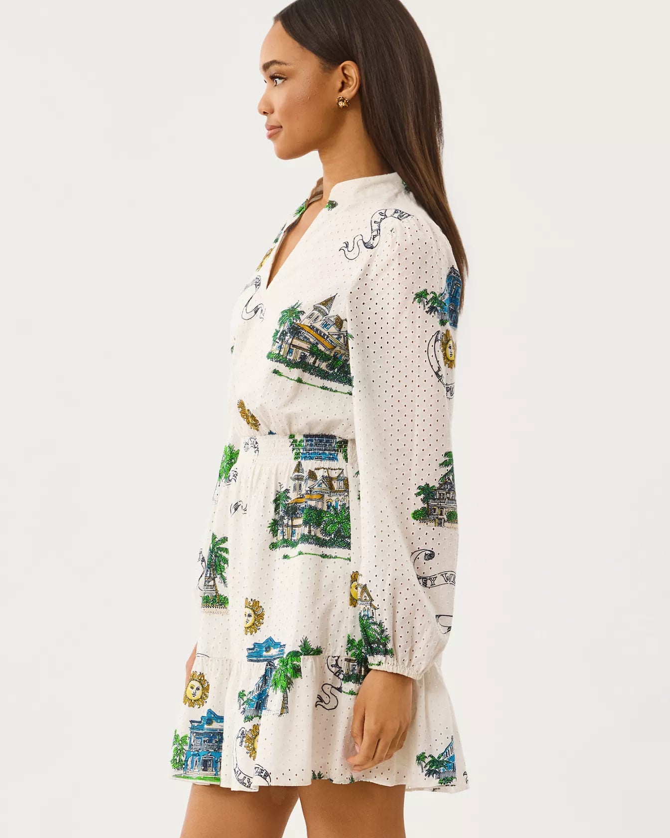 Axton Eyelet Dress