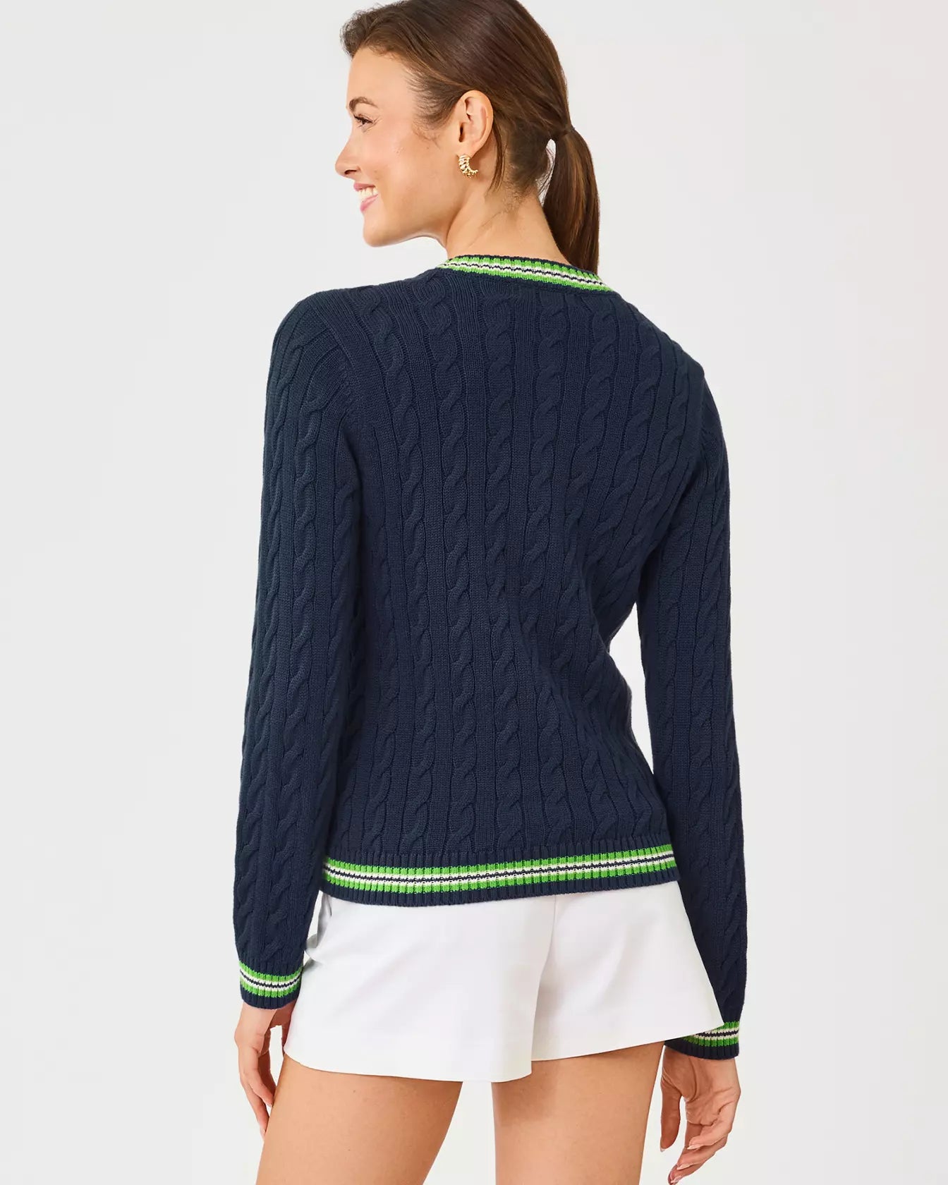 Brockton Crew Neck Cardigan