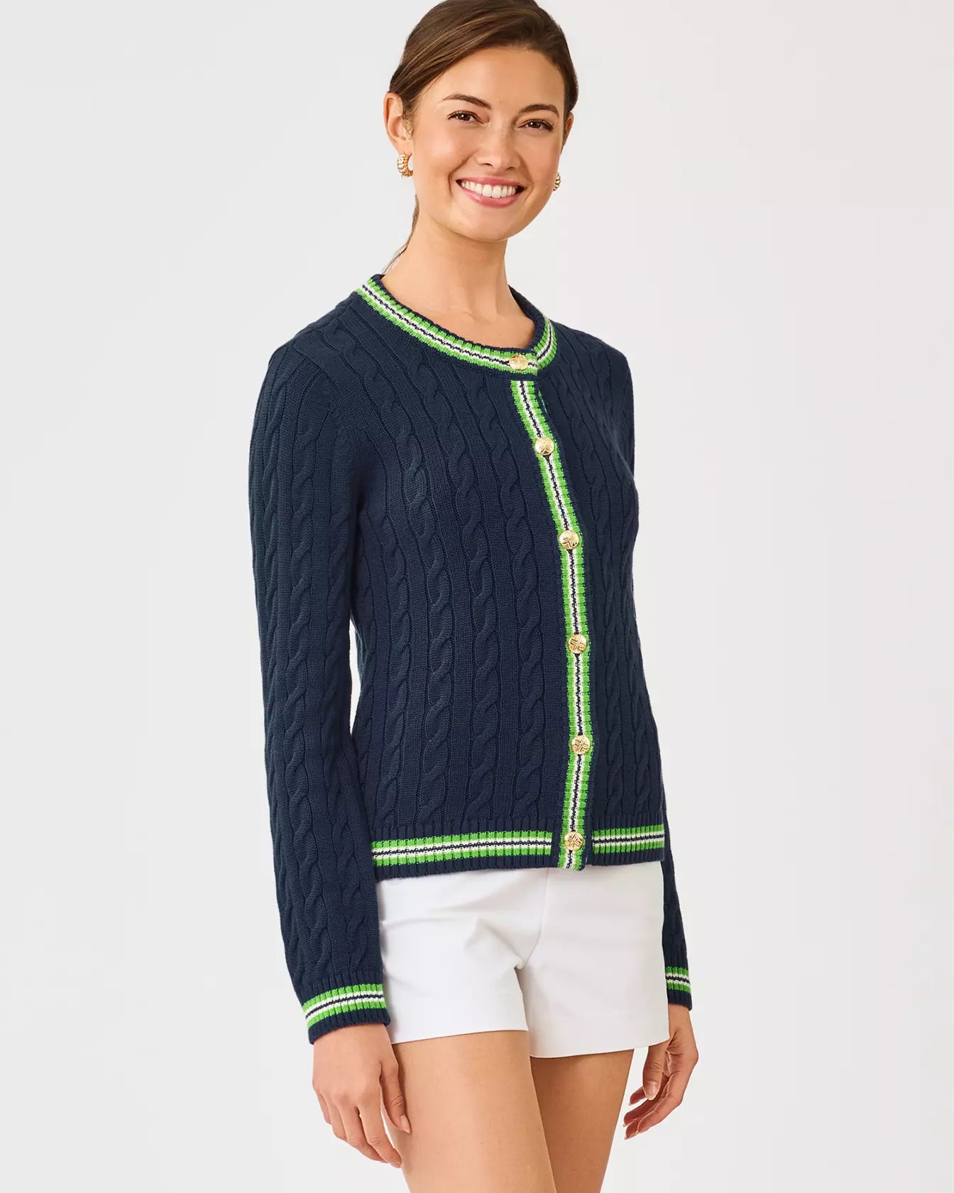 Brockton Crew Neck Cardigan