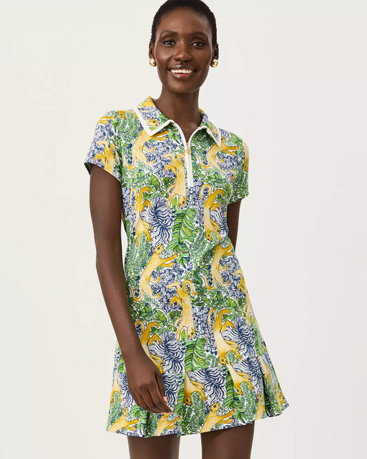 Cayo Costa Pleated Dress UPF 50+