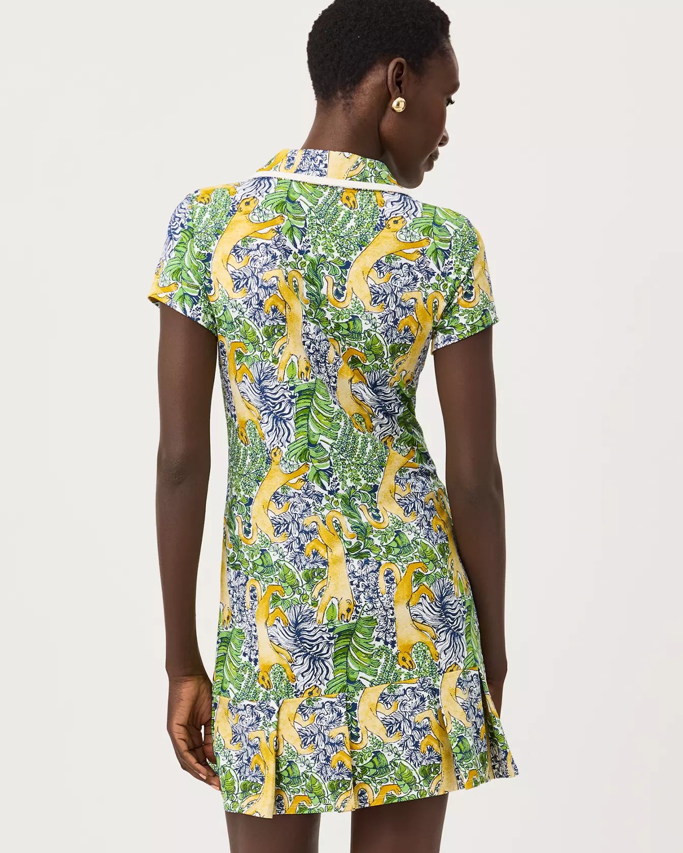 Cayo Costa Pleated Dress UPF 50+