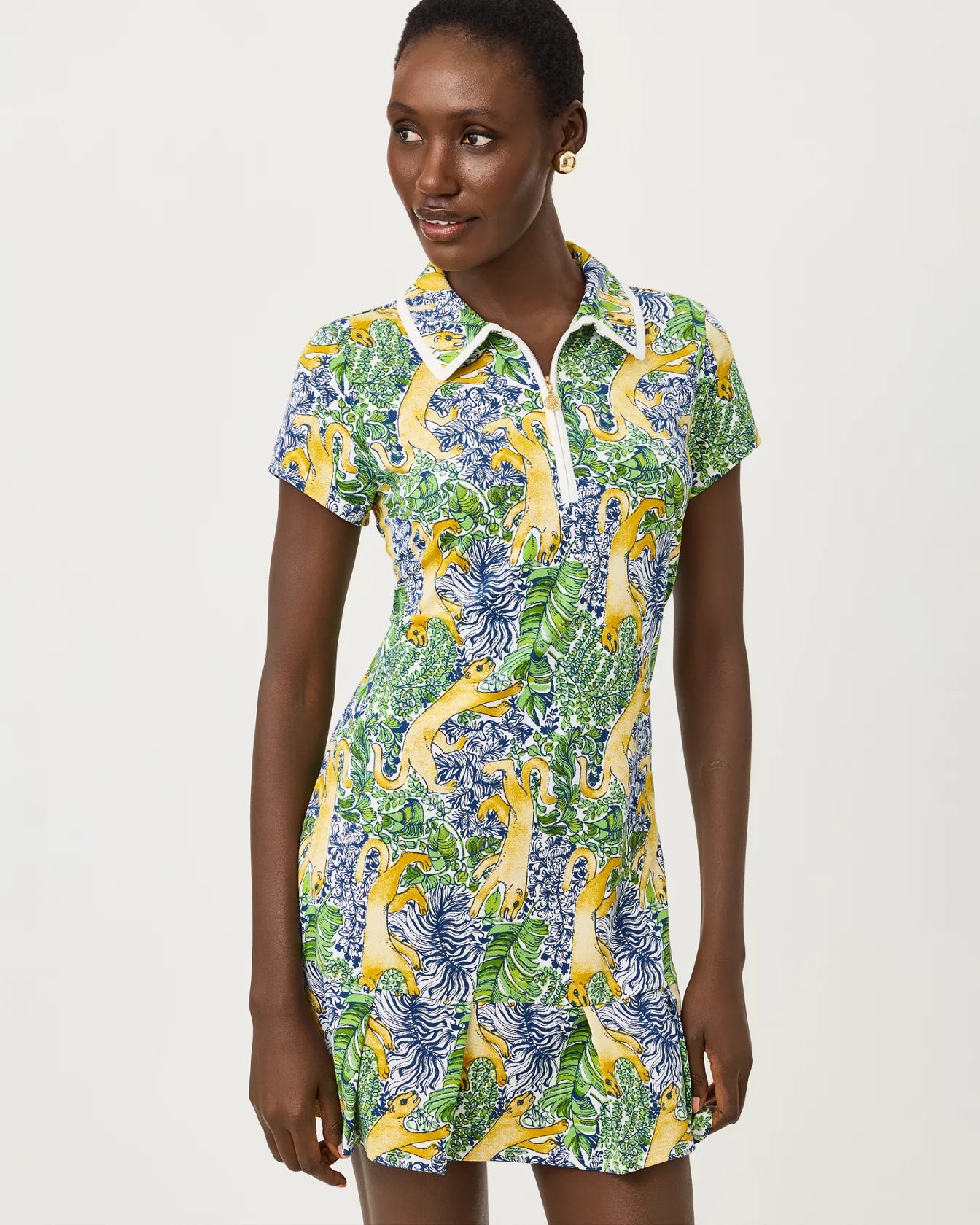 Cayo Costa Pleated Dress UPF 50+