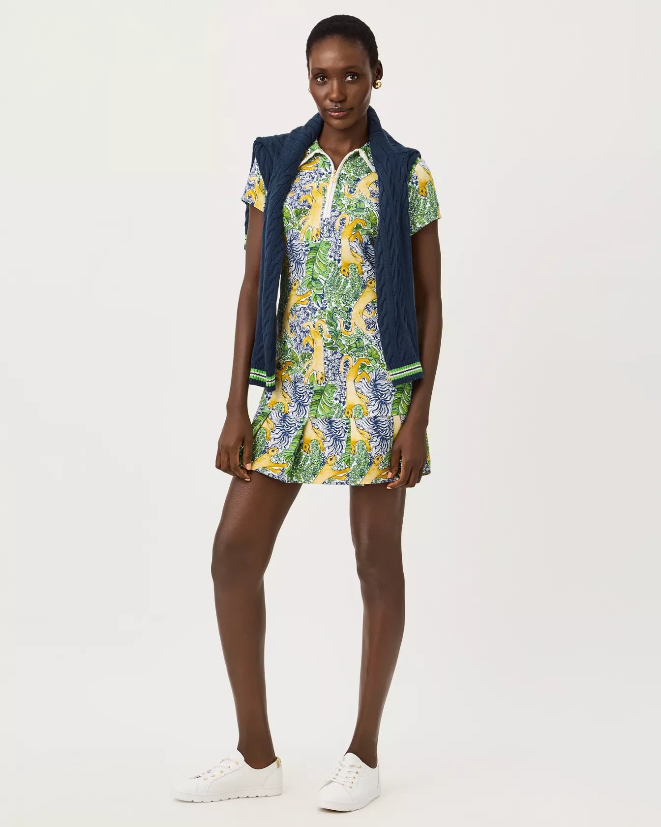 Cayo Costa Pleated Dress UPF 50+