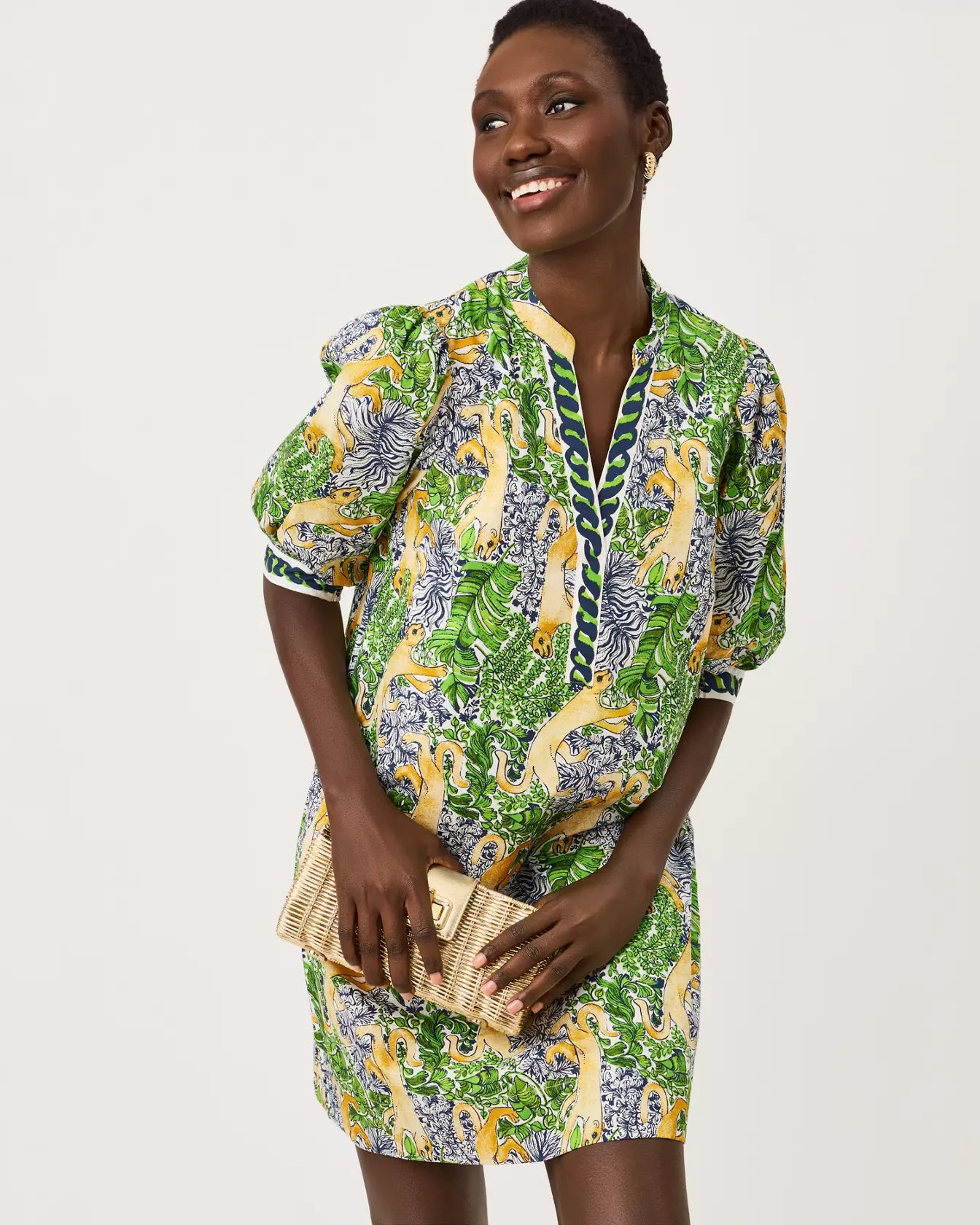 Mialeigh Elbow Sleeve Dress