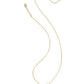 Kendra Scott Golf Short Pendant Necklace / Gold Ivory Mother of Pearl