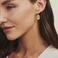 Kendra Scott Elisa Luxe Short Pendant Necklace / Gold Light Blue Cz