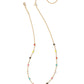 Kendra Scott Haven Heart Strand Necklace / Gold Multi Mix