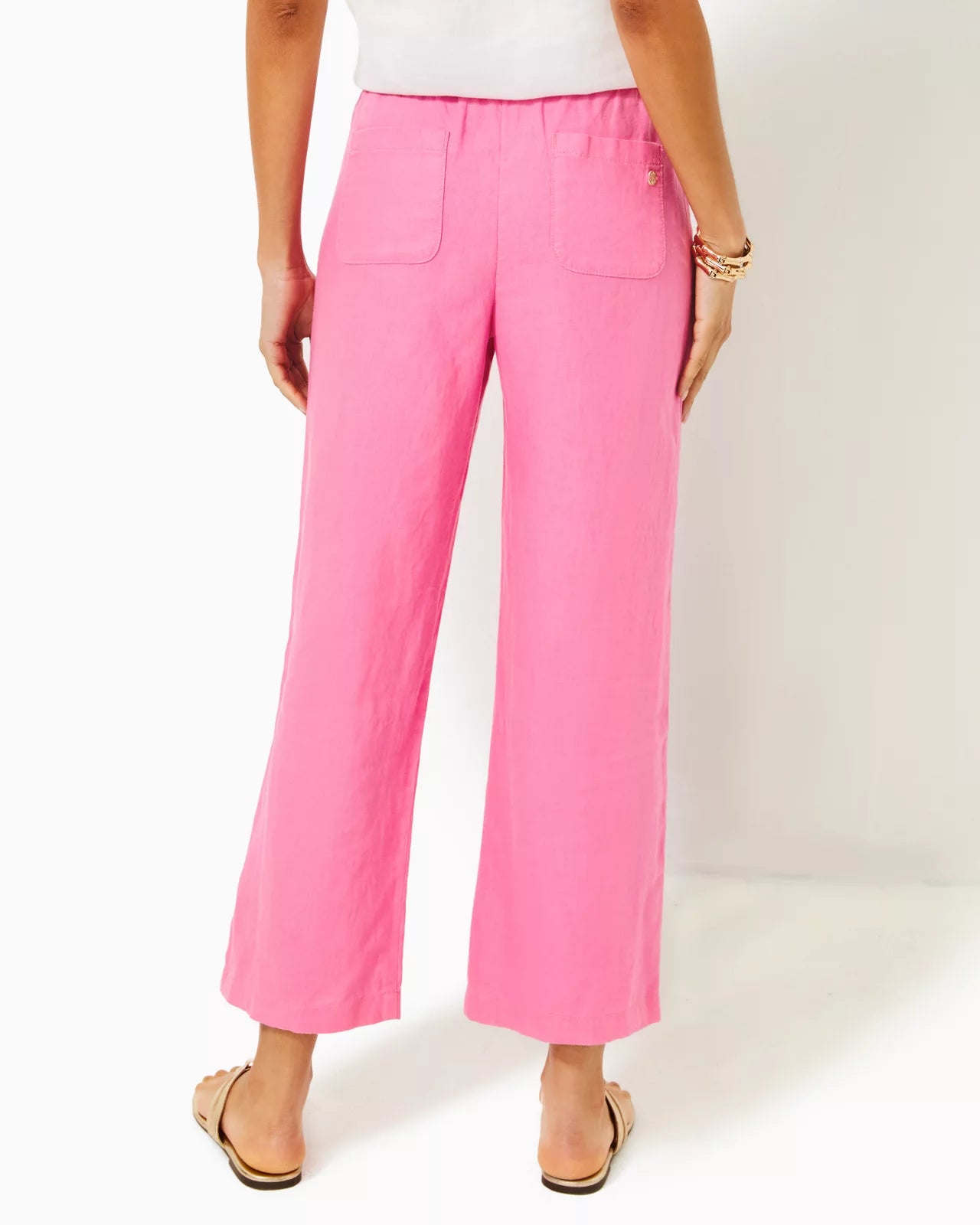 Brawley Linen Crop Pant