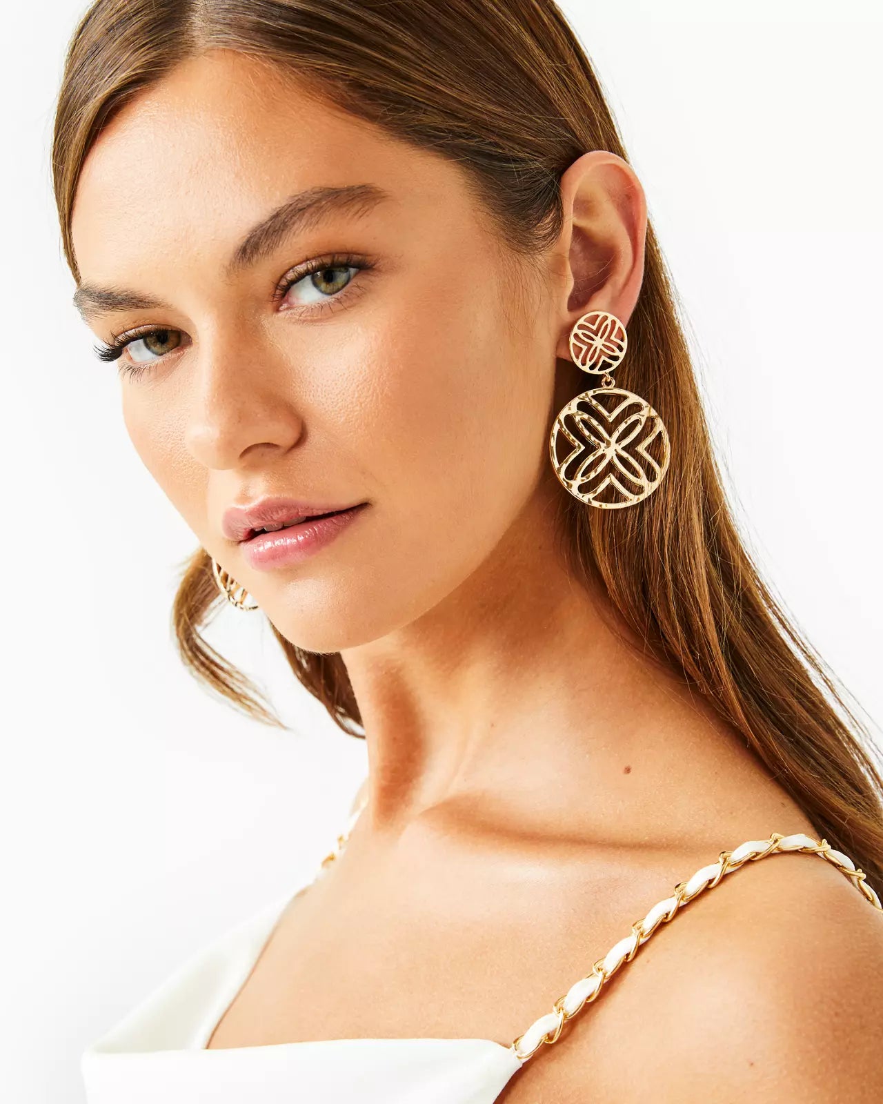 Lilly Logo Statement Earrings