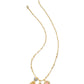 Kendra Scott Dolly Parton Ari Heart Butterfly Charm Necklace / Gold Multi Max