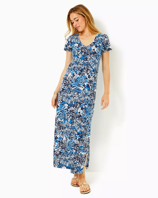 Etta Short Sleeve Maxi Dress