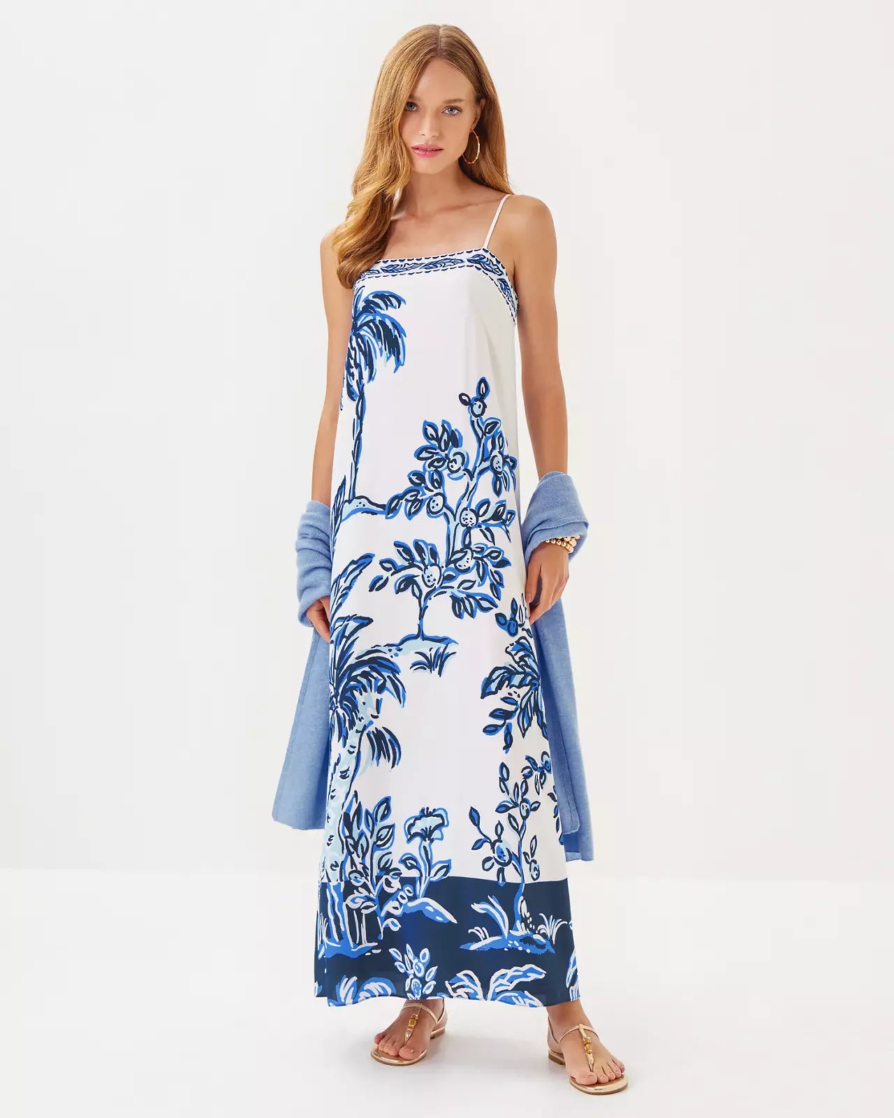 Jesslyn Silk Maxi Slip Dress