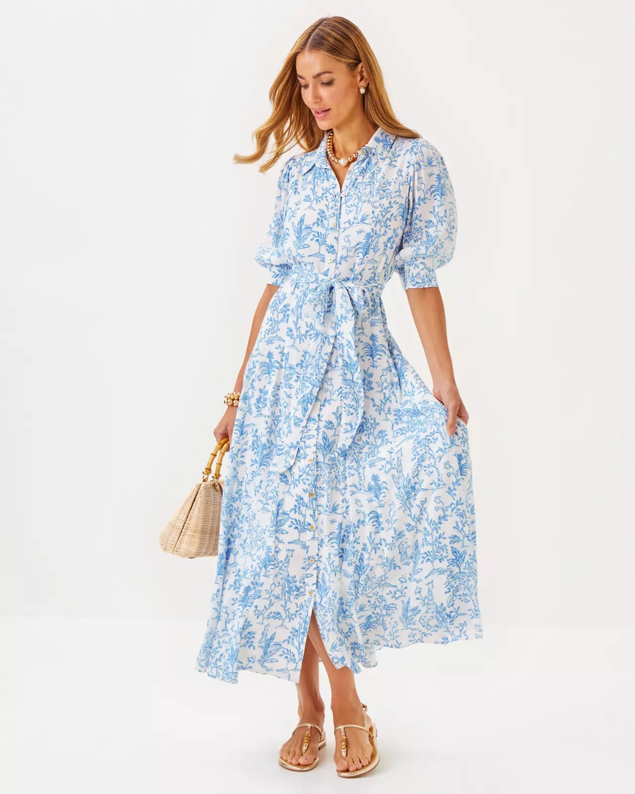 Larkyn Midi Shirtdress