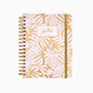 Large 17 Month Agenda, Gold Metallic Bon Vivants 2024-2025