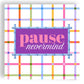 Mahjong "Pause Nevermind" 24ct Cocktail Napkins (3 Ply)