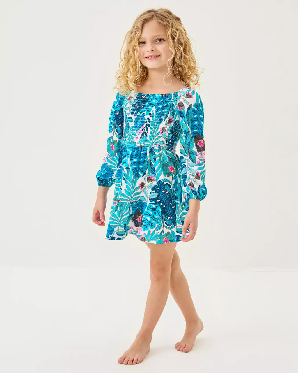 Mini Jilly Long Sleeved Dress