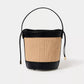Malia Raffia Bucket Bag