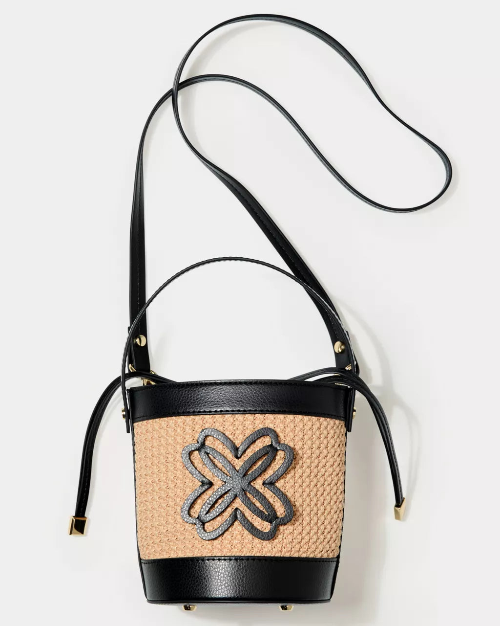 Malia Raffia Bucket Bag