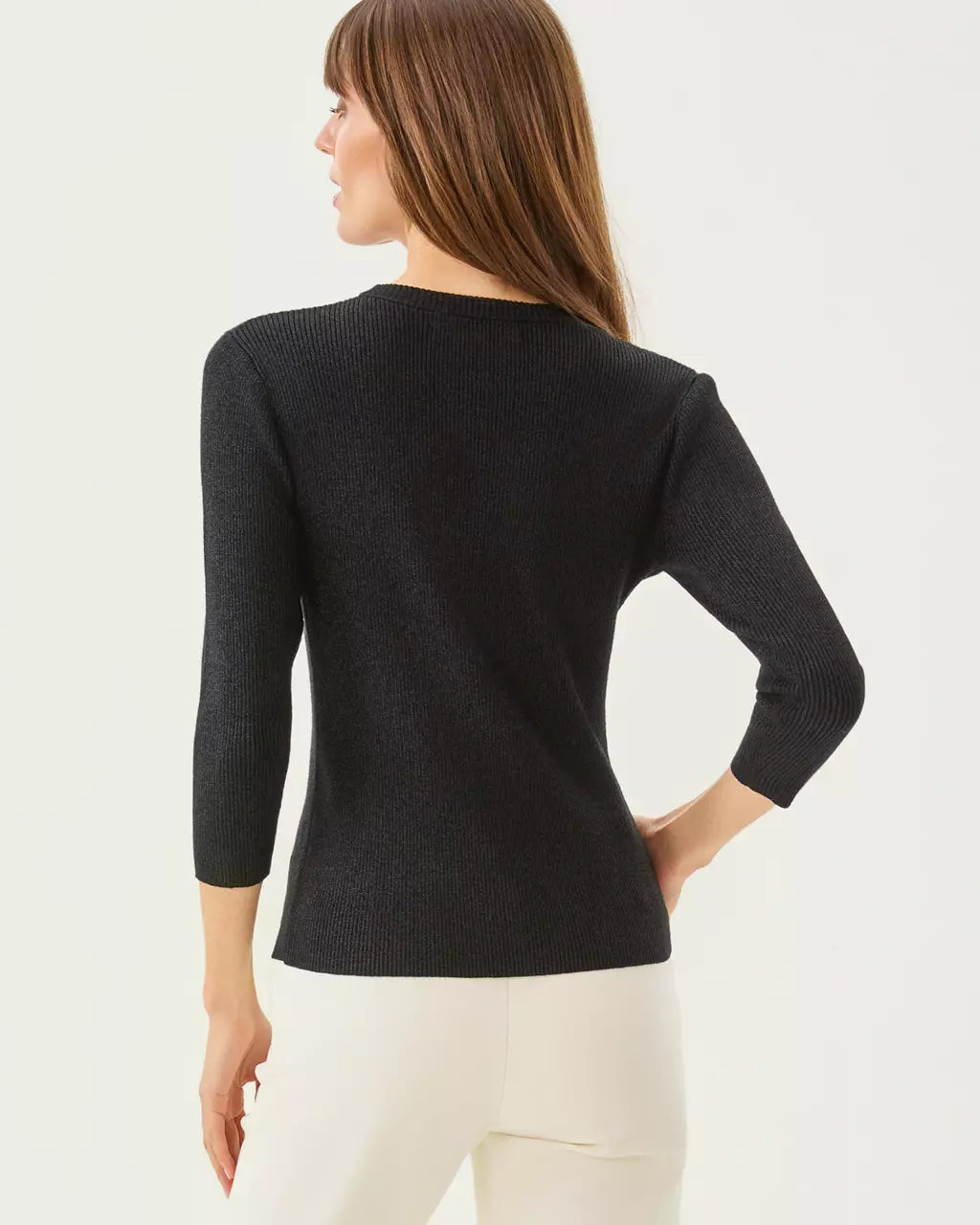 Esli Sweater Black Metallic