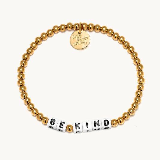 Be Kind-Gold Plated - White