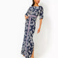 Parigi Boat Neck Maxi Dress