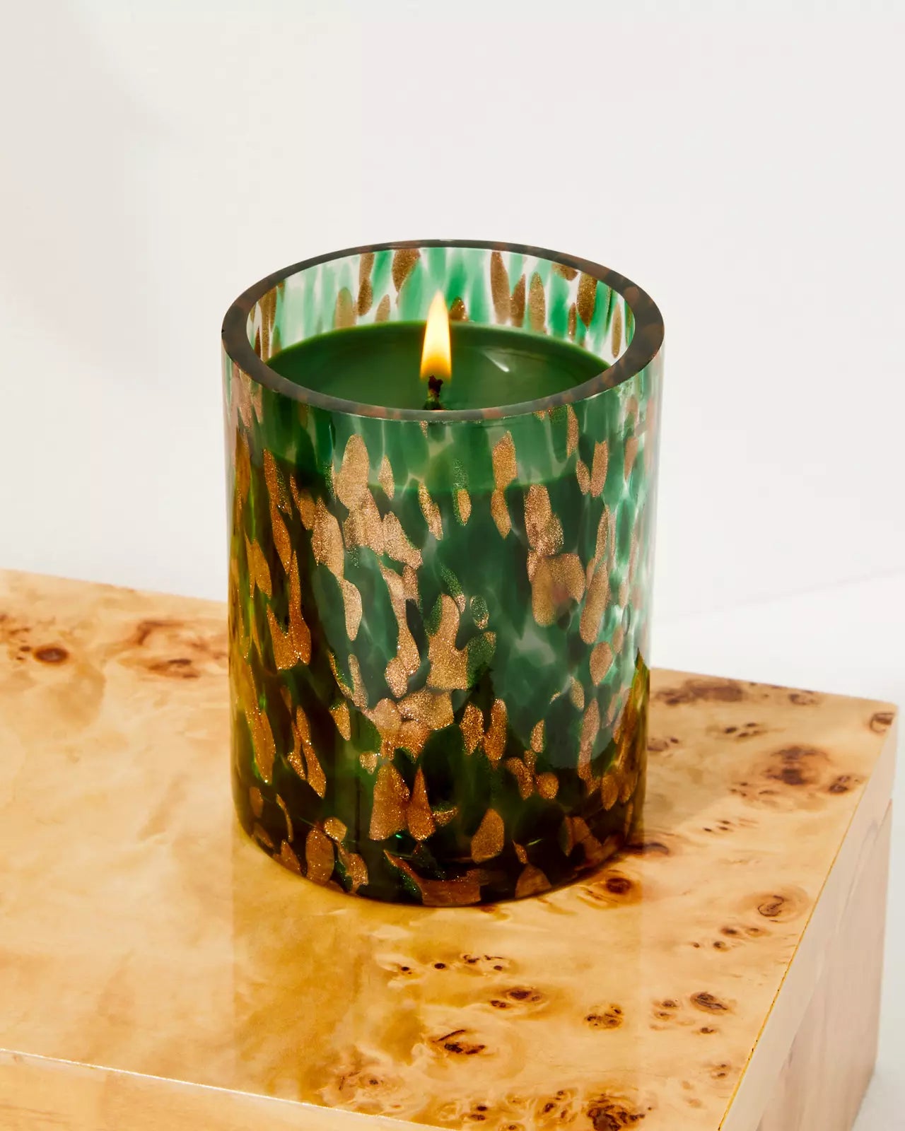 Speckled Holiday Candle