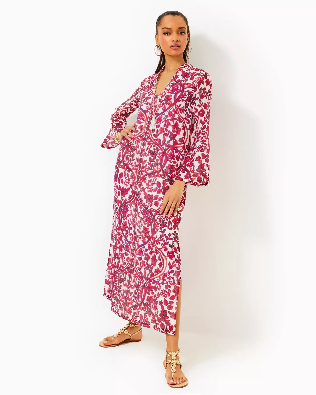 Irella Maxi Caftan Dress