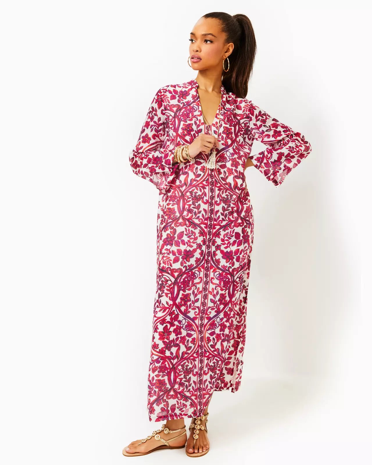 Irella Maxi Caftan Dress