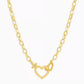 Gorjana Parker Heart Necklace | Gold