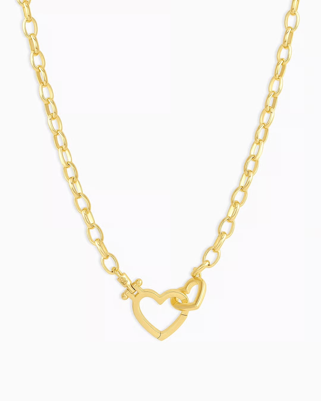 Gorjana Parker Heart Necklace | Gold